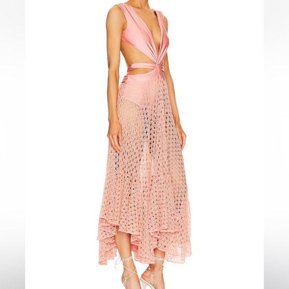 PATBO - MONSTERA SLEEVELESS BEACH DRESS - Picture 4 of 16